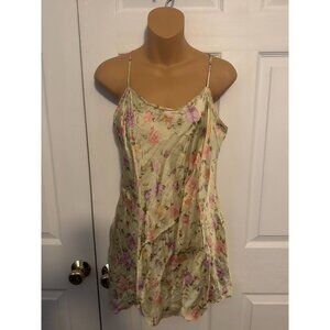 Vintage Y2K Victoria's Secret Lingerie Slip Dress Chemise 100% Silk L